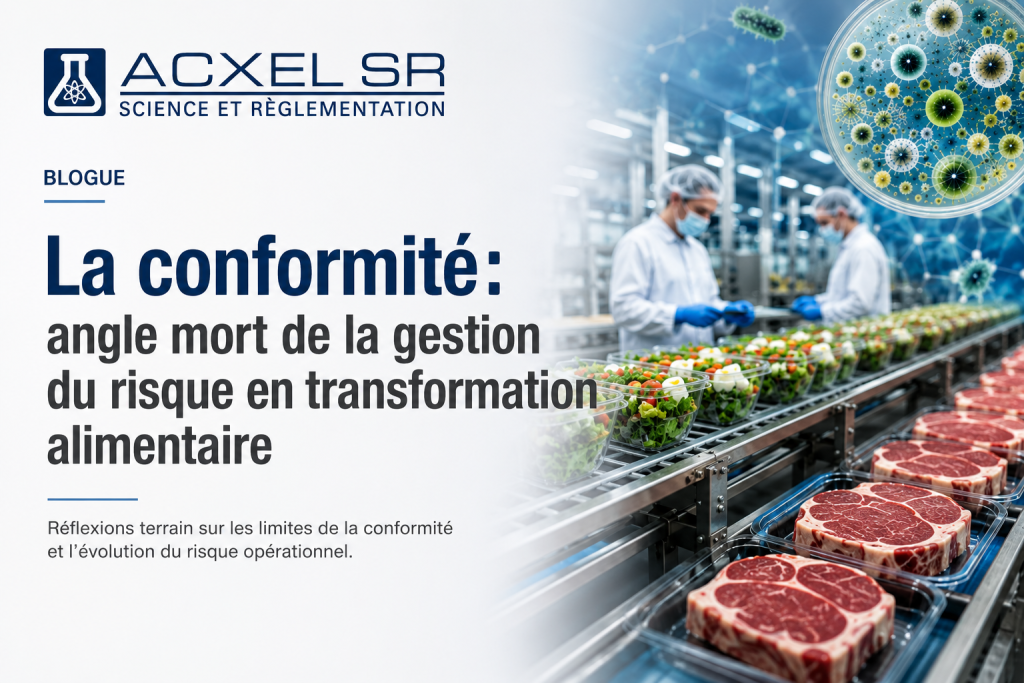Image mise en avant du blog salubrité alimentaire & microbiologie acxel sr
